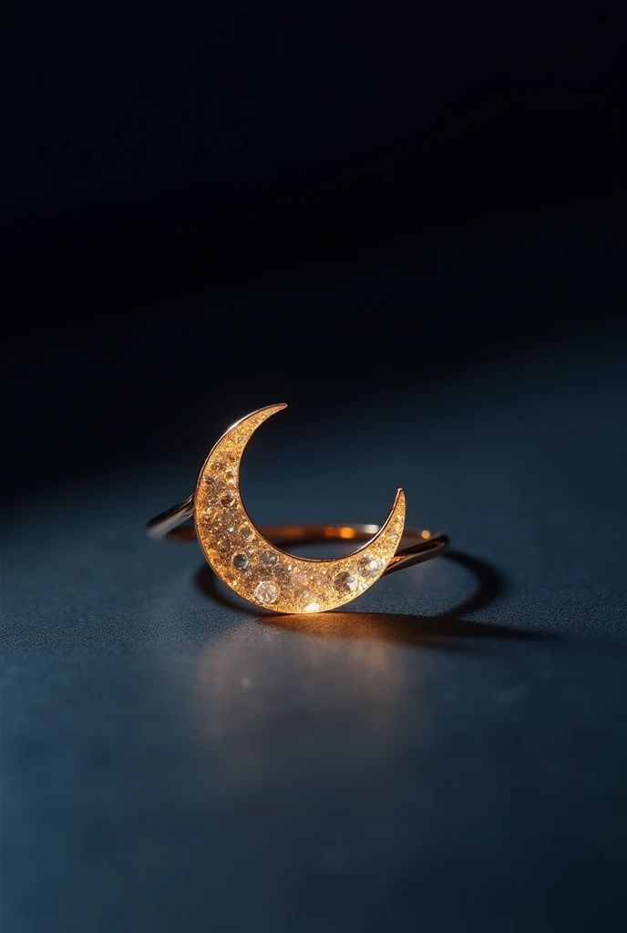 jewelry,ring,moon concept ,shiny,luxury,less is more