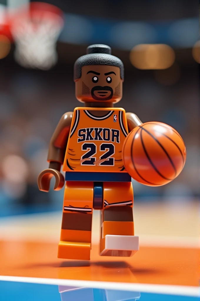Generate a Lego-style Vince Carter