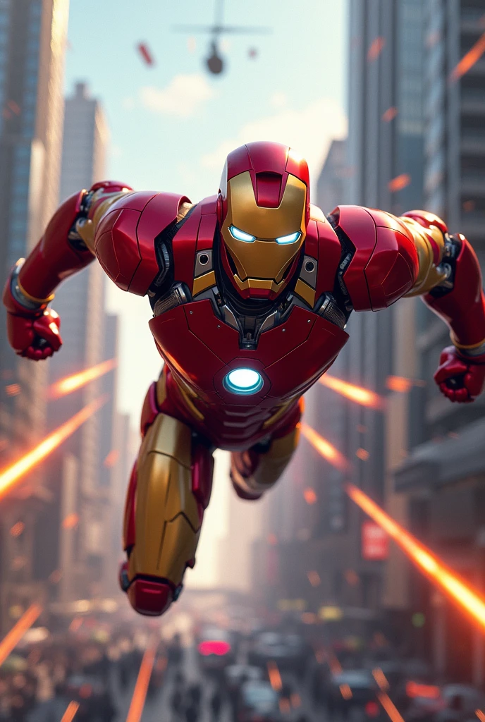 I show speed and iron man