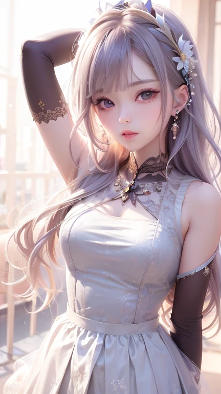 ((masterpiece,Highest quality)),One girl,Expressionless,gokou_It is,gokou_It is_usually,Upper Body, close distance