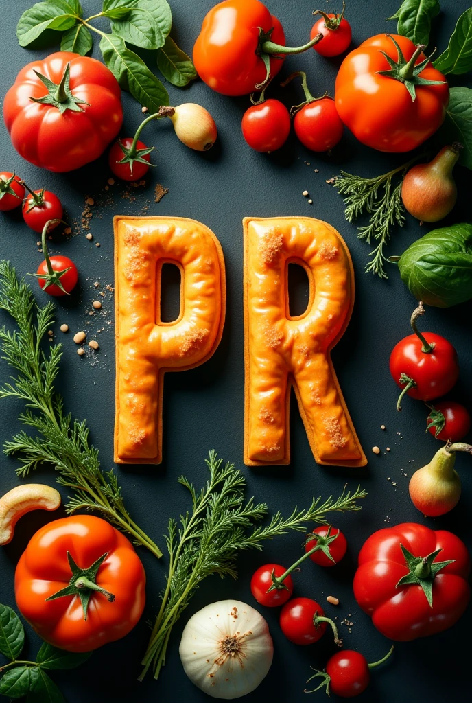 My name is Prathamesh ruke, I want to generate display pictures for my Instagram account, this is my food account so I want PR letters to be included plus food