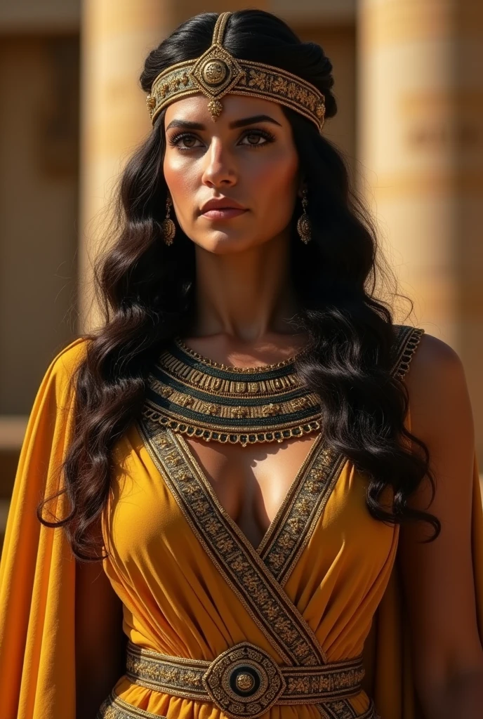 Movie Title : "Cleopatra : the empress of Egypt"
introduction (1 min) :
- Bird's eye view map of ancient Egypt, showing the Nile and the majestic desert landscapes.
- introduction to Cleopatra, The Legendary Queen, symbol of power and beauty.
Act 1 : Youth and rise to power (5 min) :
- introduction of Cleopatra as a child, showing his education and exceptional intelligence.
- Discovery of Egypt through the eyes of Cleopatra, with the lush landscapes of the Nile Delta and the majestic pyramids.
- Meeting with Julius Caesar, showing the picturesque landscapes of Rome and the influence of Cleopatra on the great emperor.
Act 2 : Love and betrayal (5 min) :
- Cleopatra falls in love with Mark Antony, presenting the magnificent scenery of the palace in Alexandria.
- Traveling in Egypt, to show the richness and diversity of this kingdom, from the pyramids of Giza to the temples of Abu Simbel.
- The Betrayal of Mark Antony, with poignant scenes in deserted desert landscapes.
Act 3 : A Tragic End (5 min) :
- Battle of Actium, showing picturesque Mediterranean landscapes and blazing warships.
- Cleopatra takes refuge in her palace, where detailed interior landscapes show his desperation and determination.
- Cleopatra commits suicide to escape Roman captivity, with a touching scene in a lavishly decorated burial chamber.
Conclusion (4 min) :
- The grandiose funeral of Cleopatra, with majestic Egyptian desert landscapes and mourning crowds.
- Reflecting on Cleopatra's Legacy, showing statues and monuments, erected in his honor.
- The last shot at sunset over the Egyptian landscapes, symbolizing the end of an era and the eternal memory of Cleopatra.
Note : To create ultra-realistic landscapes, It is better to use advanced filming and post-production techniques, such as motion capture, insertion