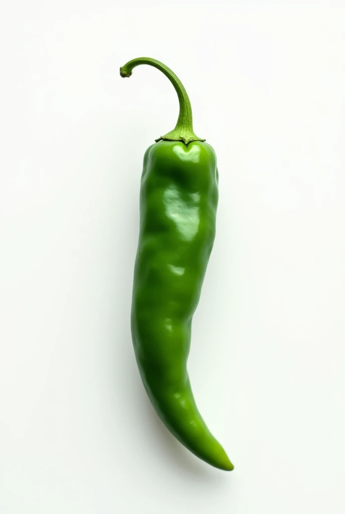 I need nice green chilli in white background.