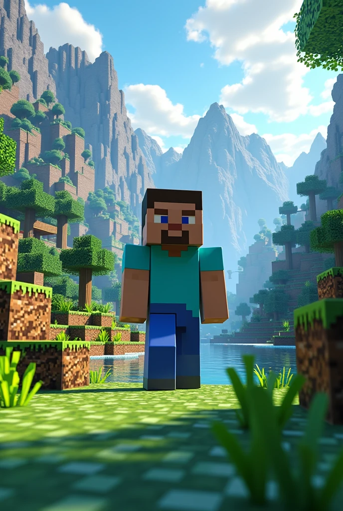 Make minecraft live stream thumbnail make bigger image