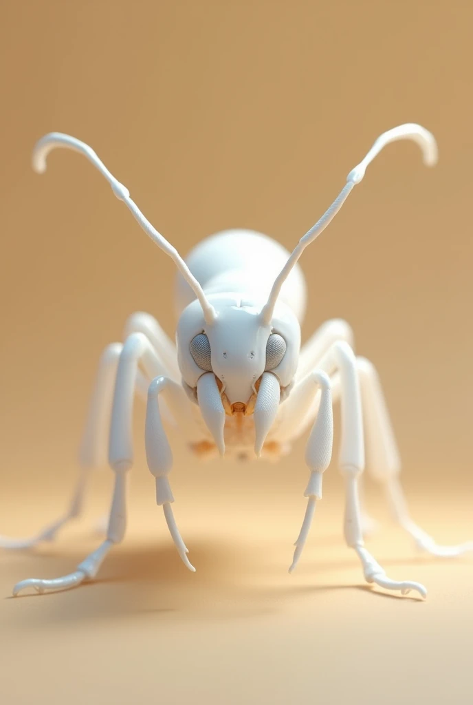 Fire ant in white glossy with crafttawn