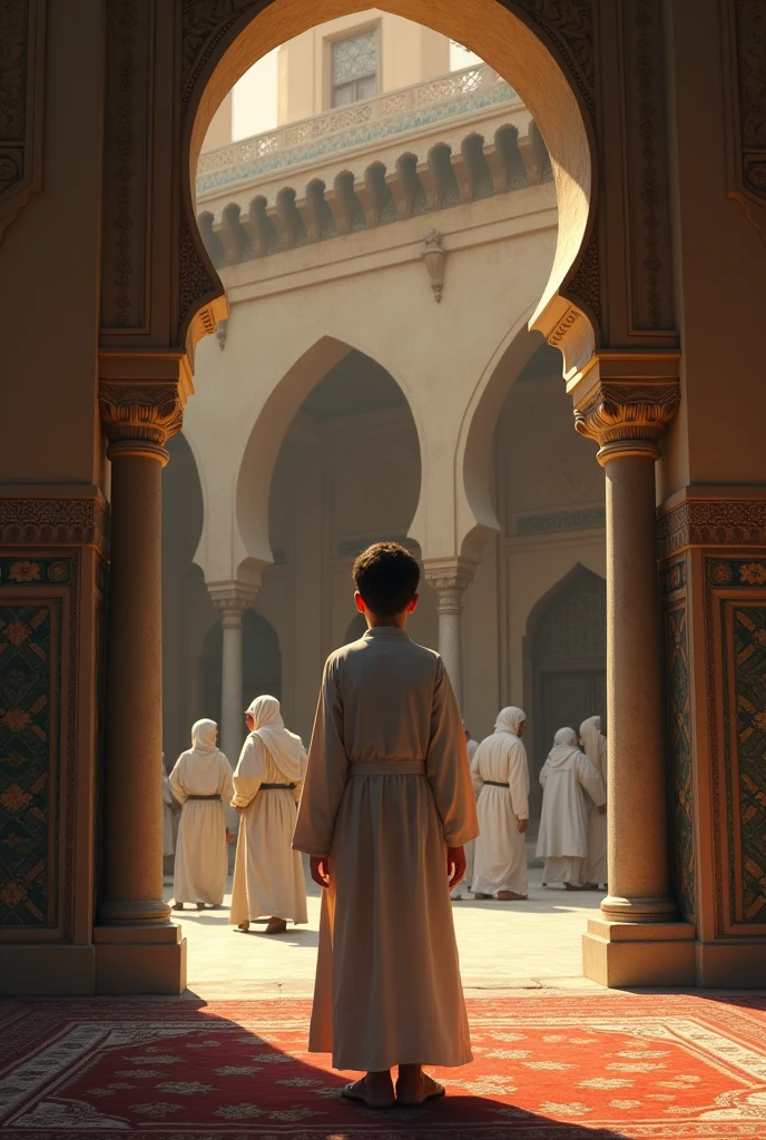Then the madrasa boy said to me my new mother is truthful and my old mother is a liar