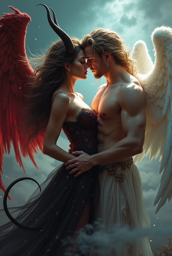 Une diablesse amoureuse d'un ange homme