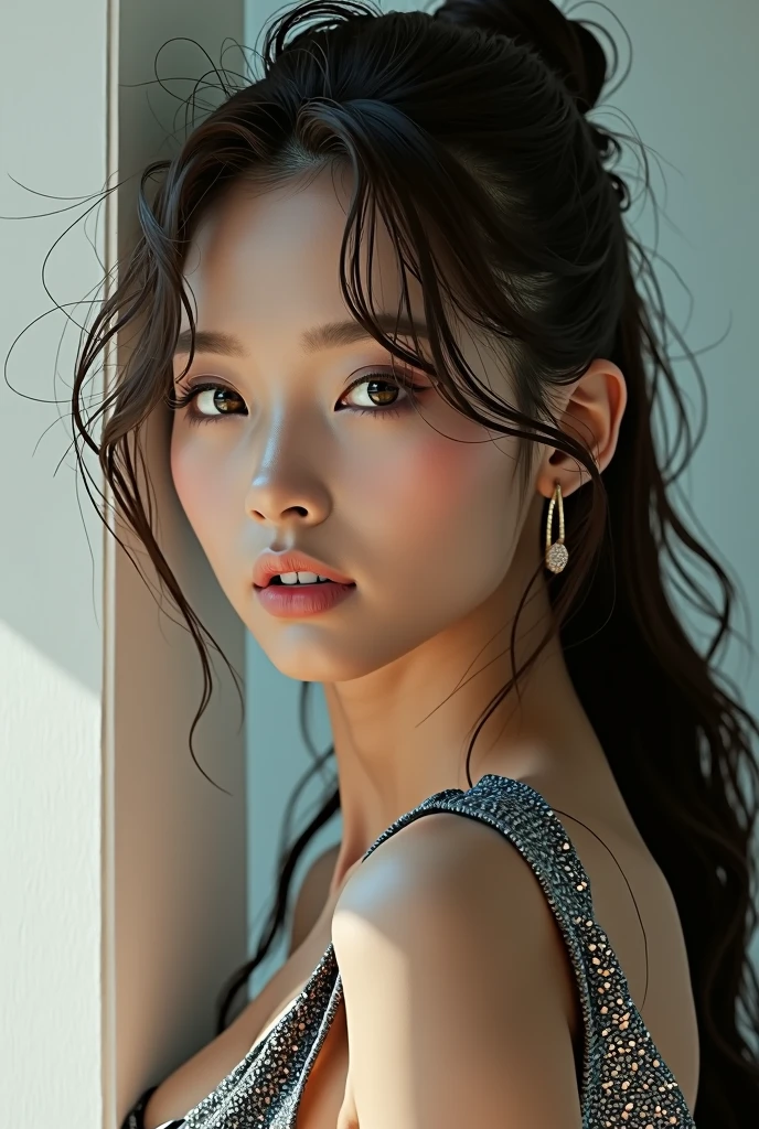 K-pop style beauties、Up to the upper body、Modern Look