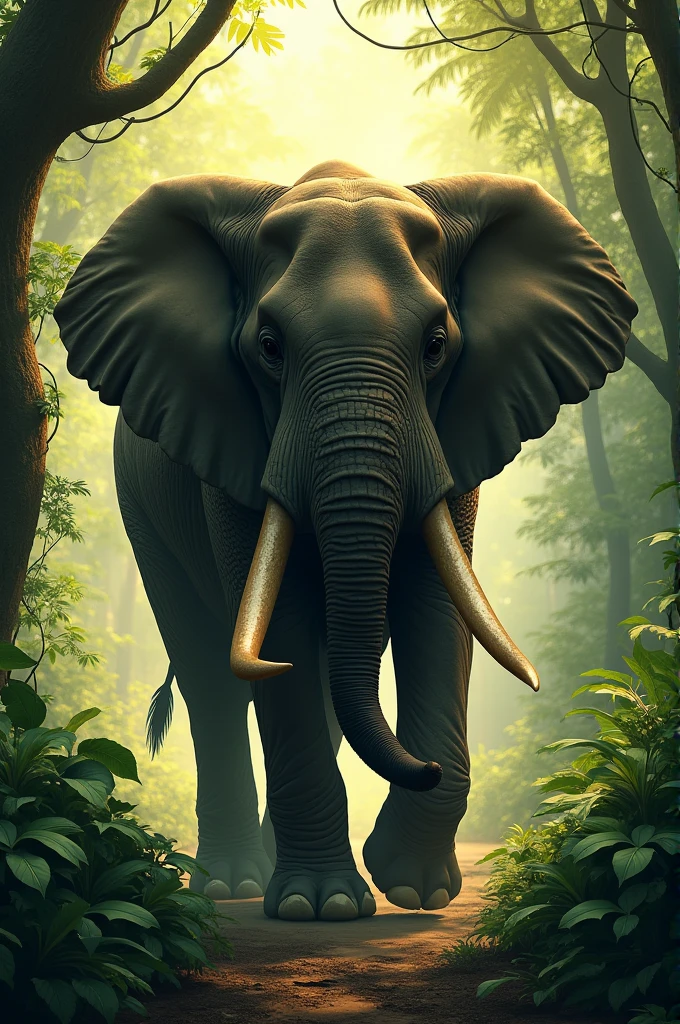 Hathi jungle mein ghoom raha hai