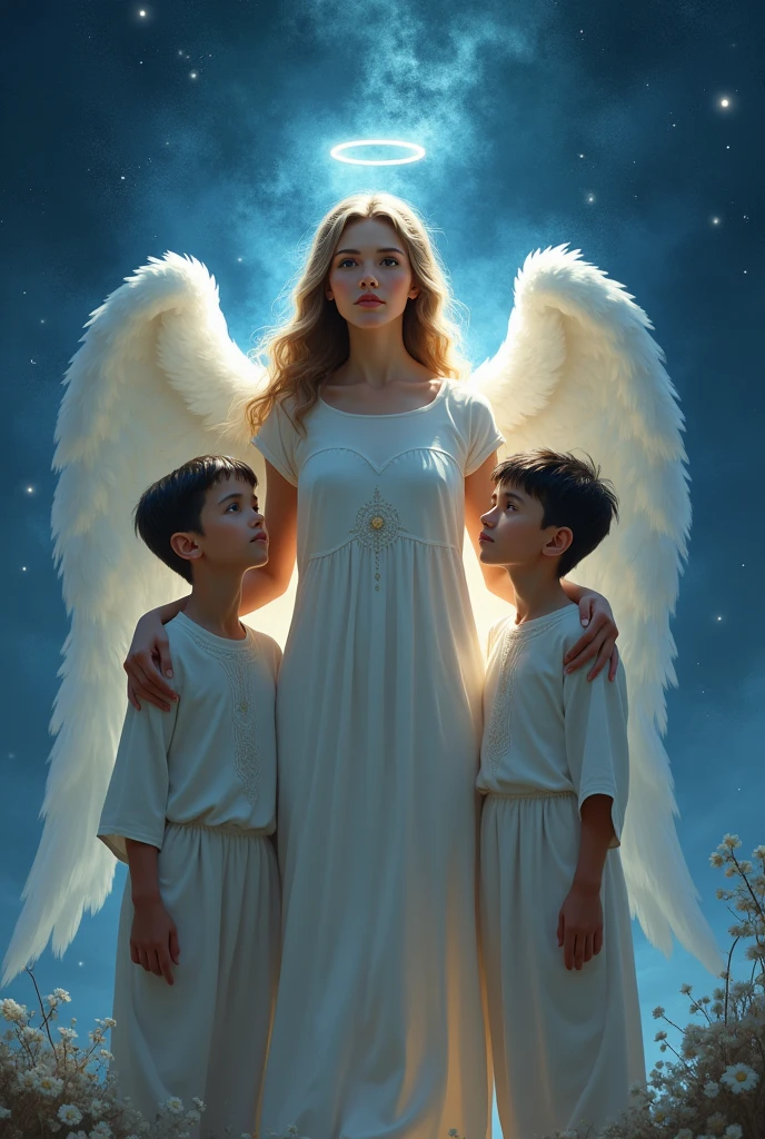  night women  Angel and two Muslim boy 