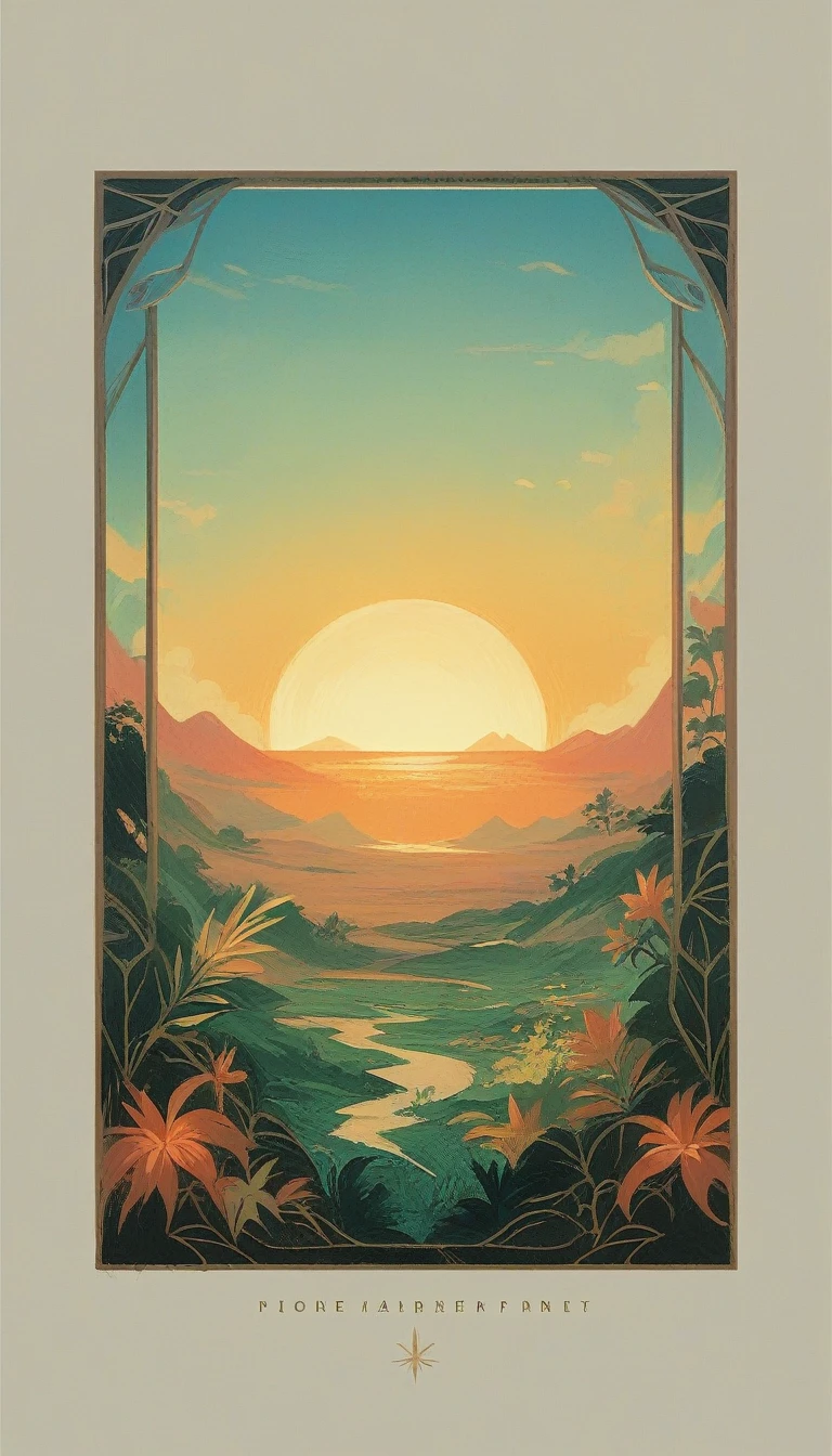 A stunning photo capturing the fusion of talent and art in a single image. The subject, a talented artist, is skillfully painting a
vibrant and realistic portrait. The artist's hands are depicted in a creative motion, while a palette of rich colors and brushes surround them. The background showcases the finished masterpiece, a breathtaking landscape filled with lush greenery and a golden sunset., 3d render, poster, painting
