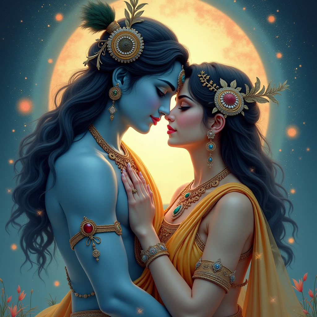 Imagine infinity image Radha Krishna lovely memories 