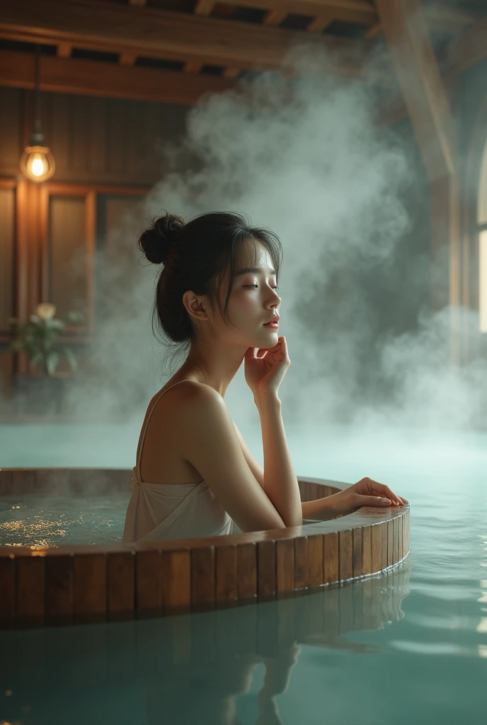 Bathhouse woman