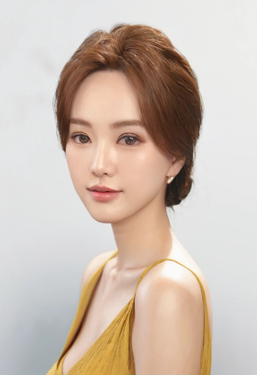 photo realistic, 8k, Masterpiece, Portrait: 1.3, photo realistic, hyper realistic, Sharp Focus, looking at viewer, light on face, real texture skin, detailed eyes, detailed face,(Keep your hairstyle the same), cinematic lighting, 8k, UHD, retina, Same color for both eyes, masterpiece, accurate, anatomically correct, textured skin, 2 Korean woman