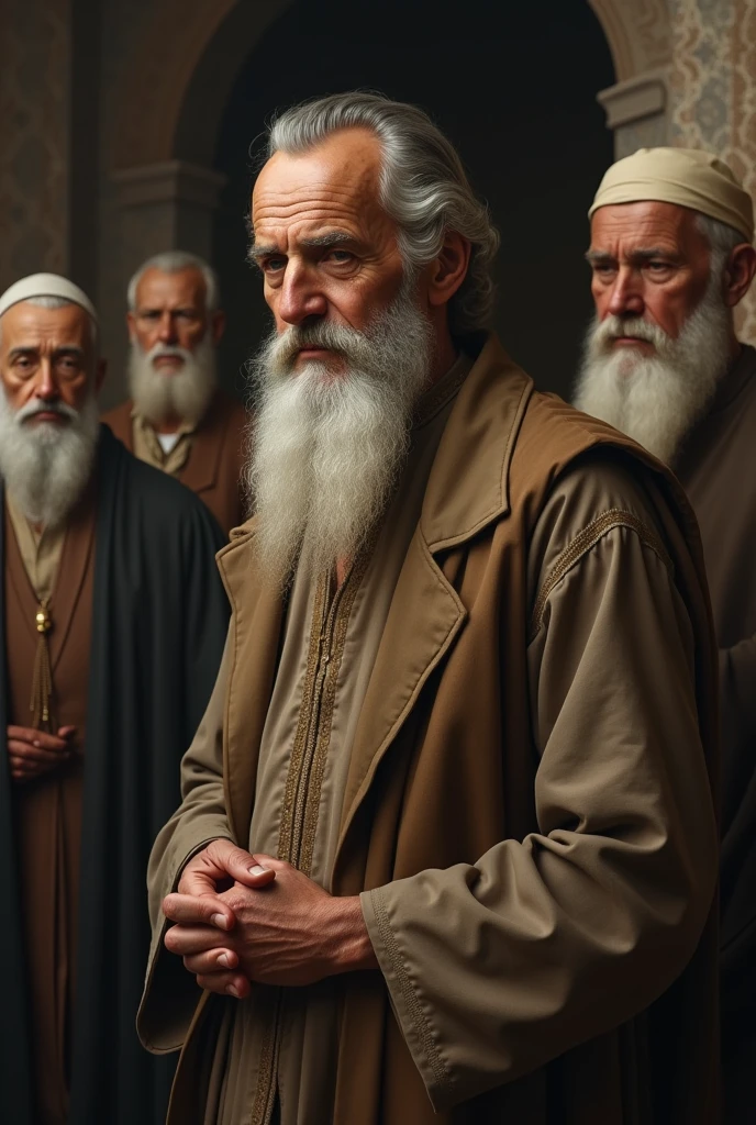 His father was a pious man who married again and again