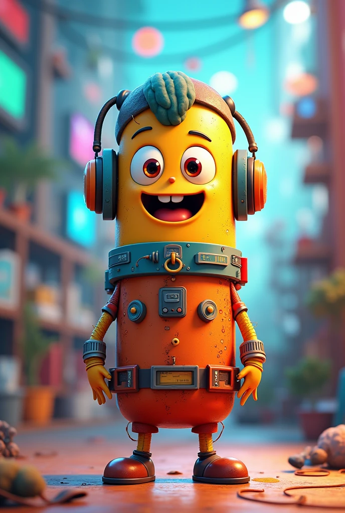 Create a character like tube sensi YouTube channel