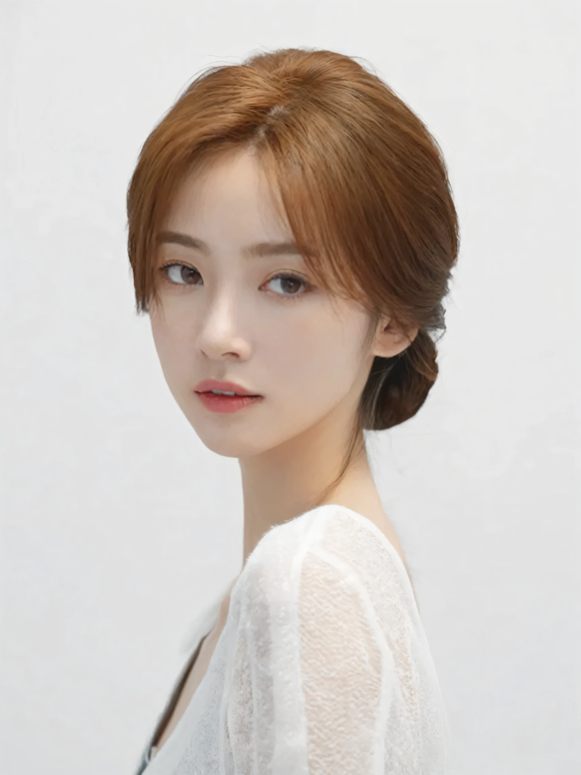 (best quality), photo realistic, 8k, Masterpiece, Portrait: 1.3, photo realistic, hyper realistic, Sharp Focus, looking at viewer, light on face, real texture skin, detailed eyes, detailed face,(Keep your hairstyle the same), cinematic lighting, 8k, UHD, retina, Same color for both eyes, masterpiece, accurate, anatomically correct, textured skin, 2 Korean woman