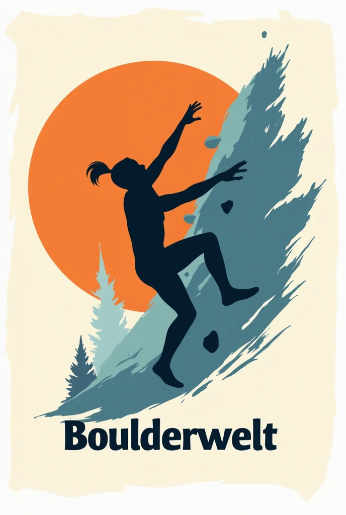 Design for a t-shirt for a bouldering center calles boulderwelt
Make me a simple design that you can print on a t-shirt