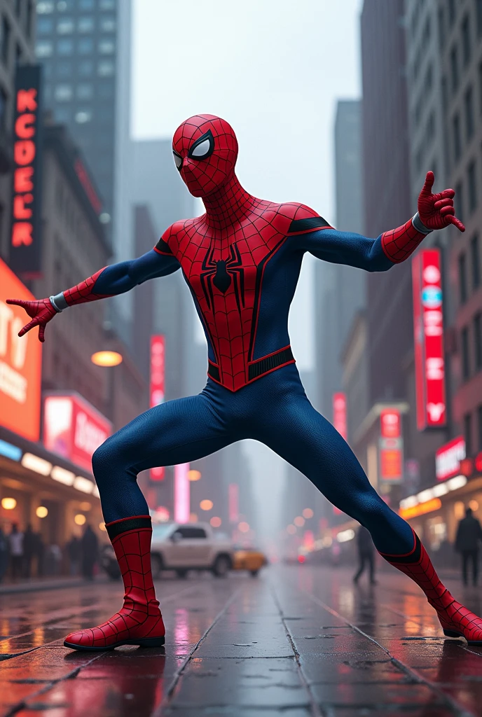 Spiderman dancing