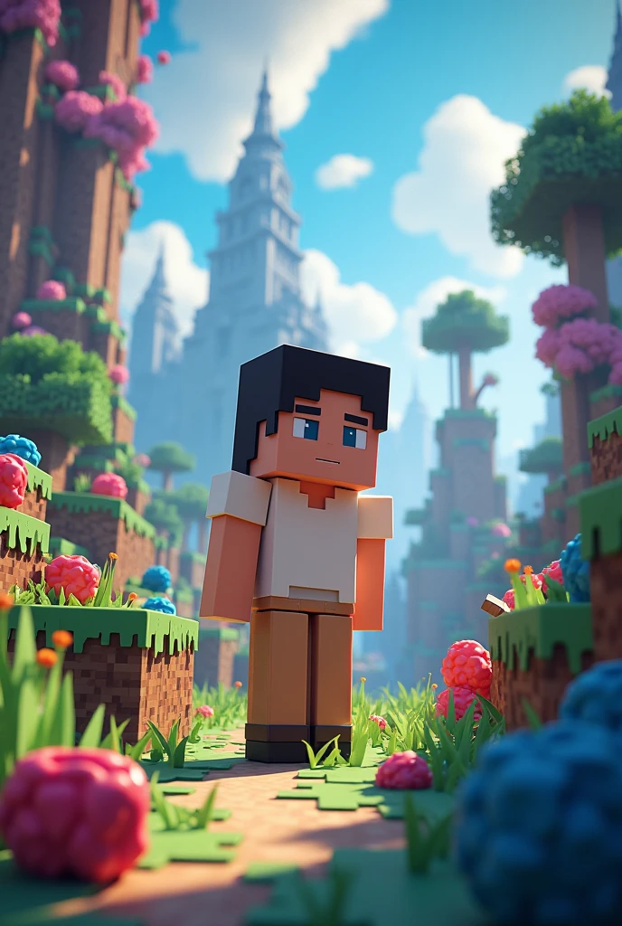 Minecraft character enjoying images