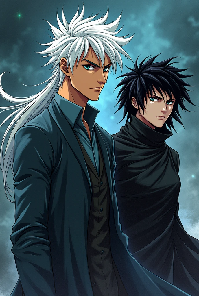 Drawing by satoru gojo and suguru geto manga style