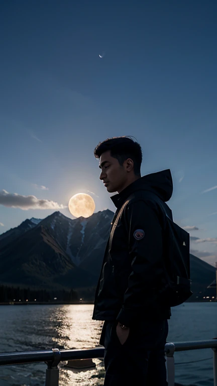 Man moon