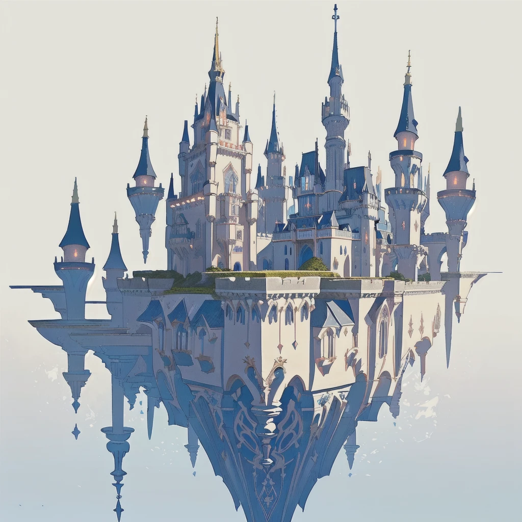 Star Design, Gemstone motif, Deformed, Deformed, Deformed, Deformed, Deformed, Floating castle, Floating castle, Floating castle, Floating castle, Floating castle, Floating castle, Floating castle, Upside Down Castle, Upside Down Castle, Upside Down Castle, Upside Down Castle, Upside Down Castle, Upside Down Castle, Upside Down Castle, Upside Down Castle, Upside Down Castle, Upside Down Castle, Close-up of a castle with a clock on top, Gothic Futurist architecture, Fantasy architecture, An exquisitely crafted building, Complex architecture, , Complex concept art, Thomas Veyrat Incrusted, High Fantasy Castle, Asymmetrical spire, Architectural Illustration, Neo-Gothic Concept, Very long spire , Composition seen from the side, Black outline, Upside-down castle