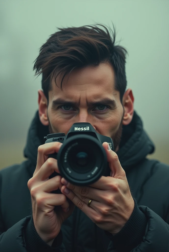 Messi is taking picture of messi