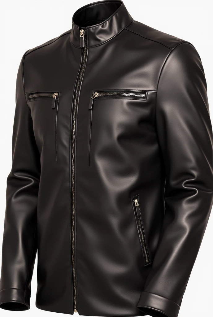Leather fashion jactek without any logo men for ebay
