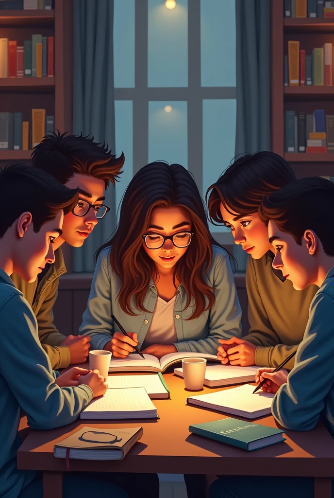 Group studying