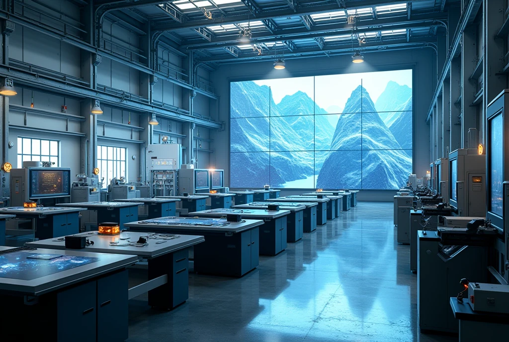 Manufacture, big screens, day light, screen, video wall,