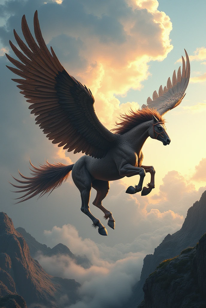 Horse + eagle