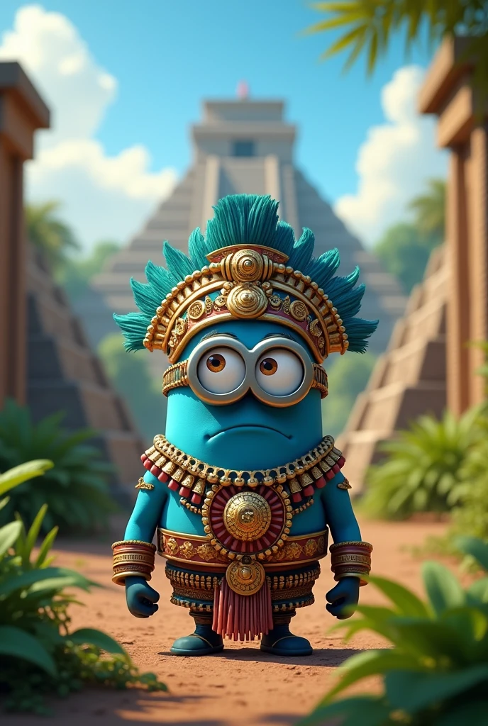 Minion Aztec warrior