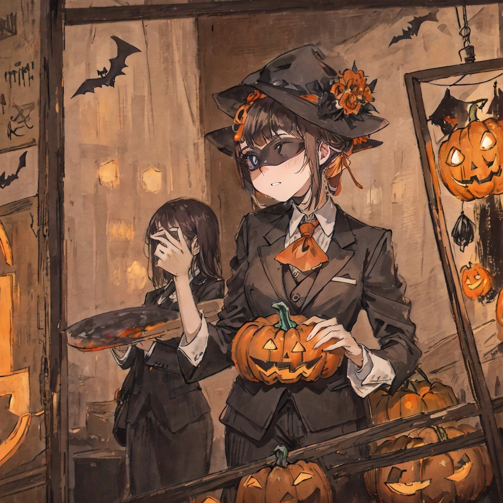 Wearing a mask
