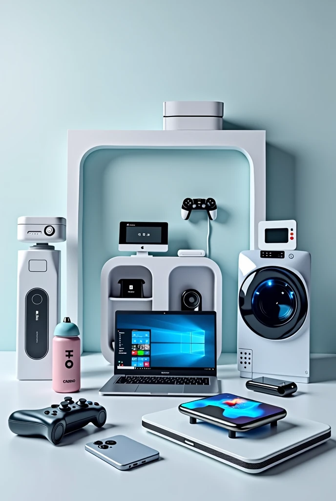 Tech gadgets and eletric appleances photo