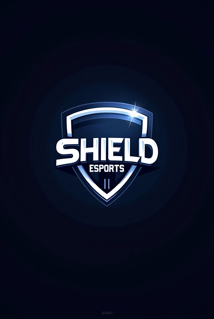 Create a logo of shield eSports writin on it
