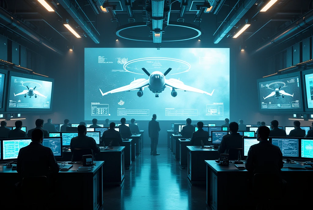 Drone control, big screen, control room, command room, military, drone,