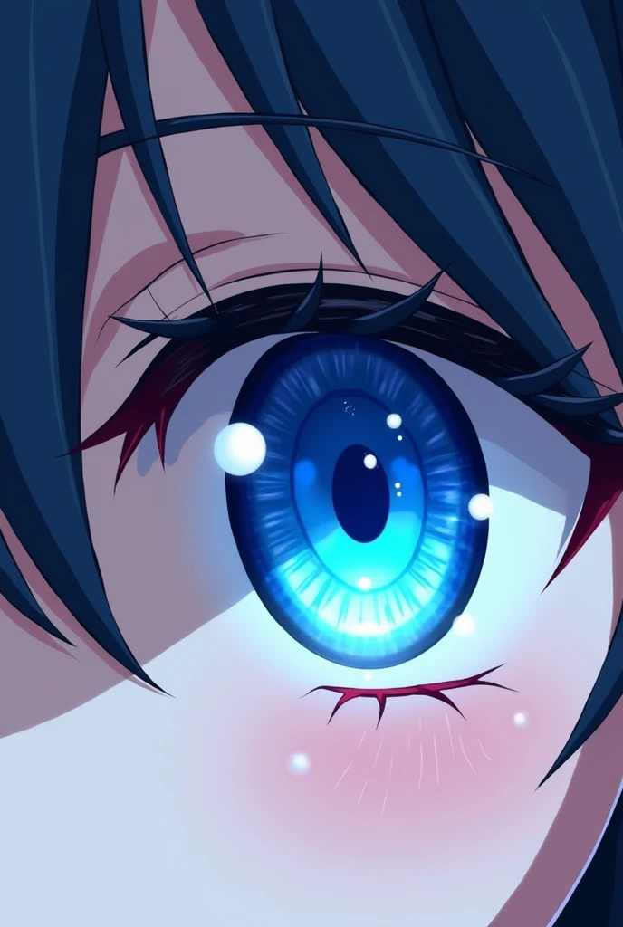 Anime Eyes、blue eyes、cool