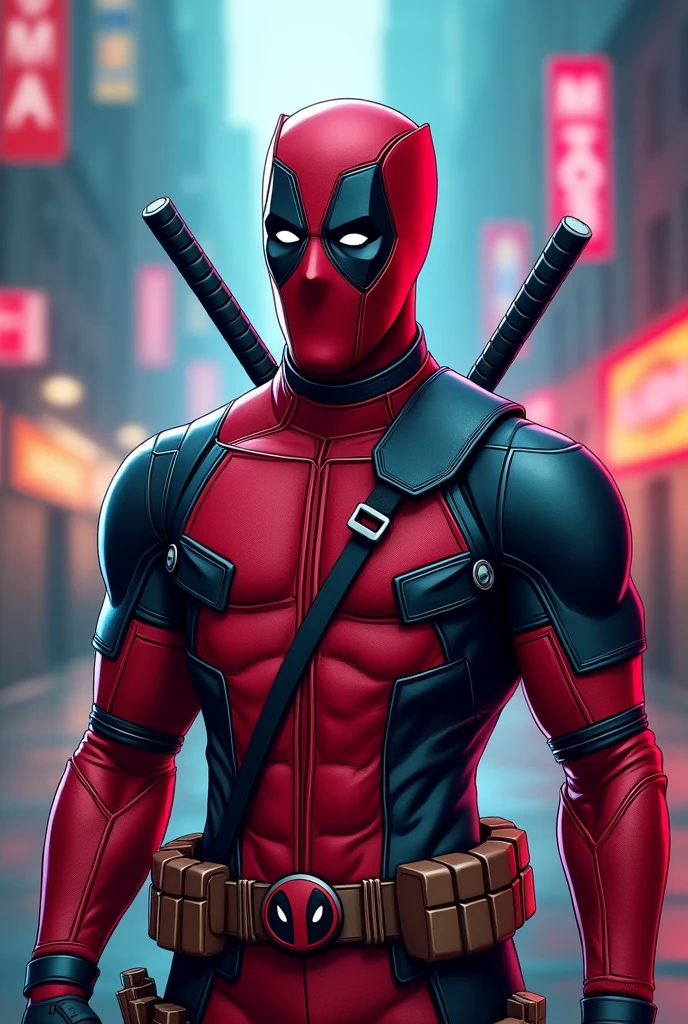 Create a deadpool avatar for tiktok