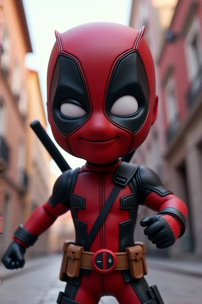 Generate me a deadpool avatar with movement for tiktok 