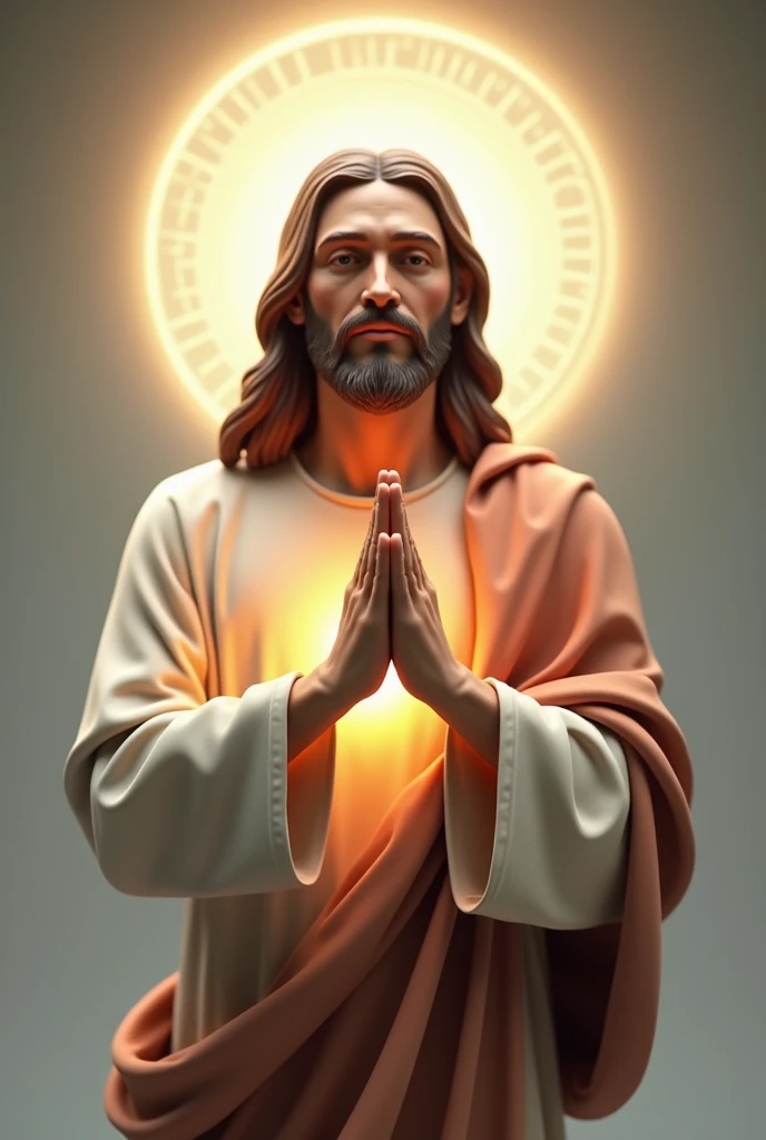 Create Jesus blessing you in 3D
