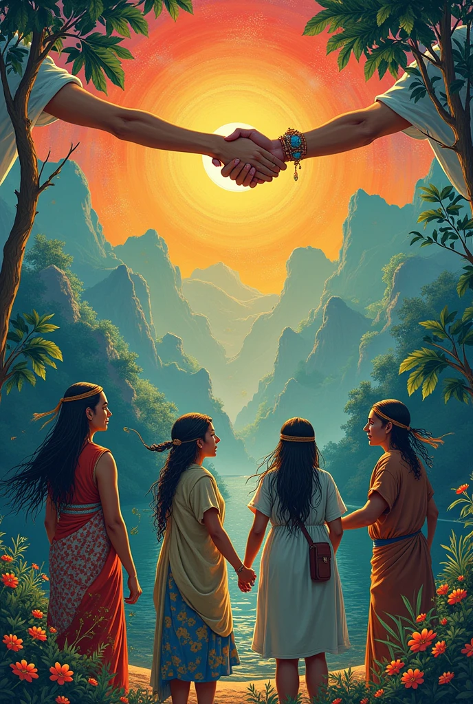 make a poster about the indigenous knowledge using in a scientific research 