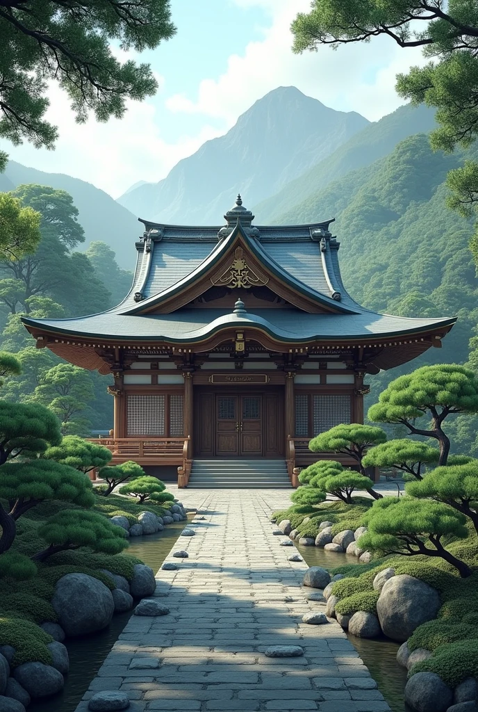 Generates a Japanese temple