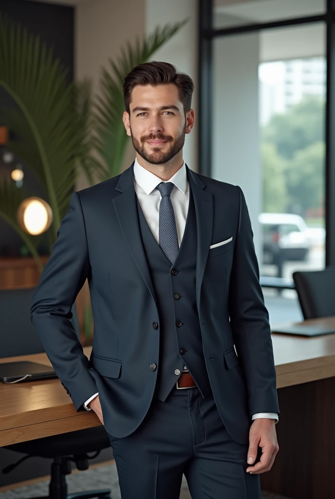 A 30 year old man doing great in finance job