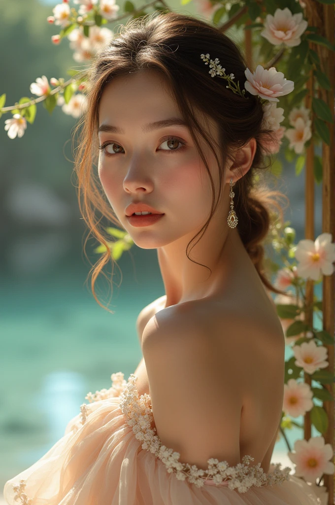 Pretty woman ideal girl