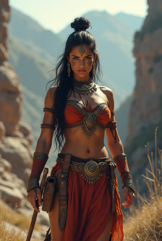 Katrina kaif as indian worrior
