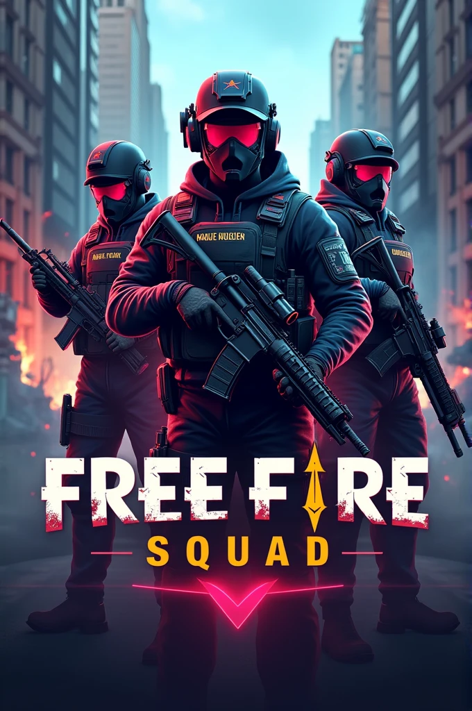 Freefire squad logo Soal Unite
