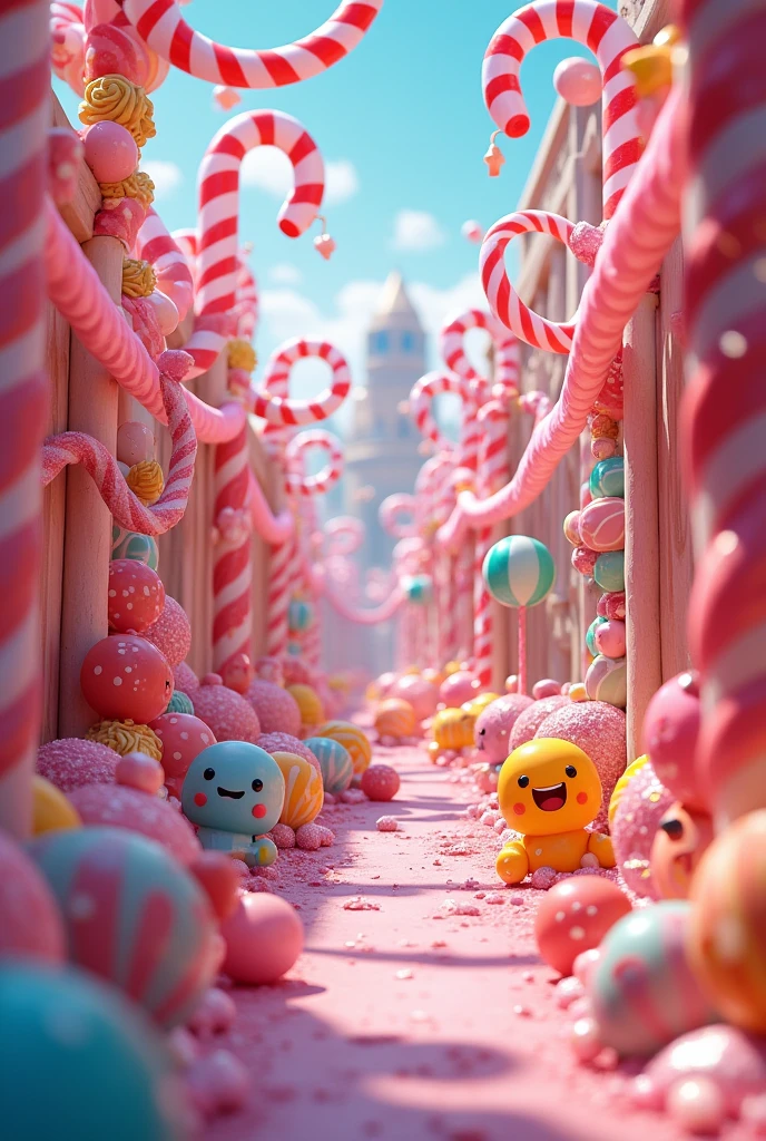 (photorealism:1.2), candy kingdom 
