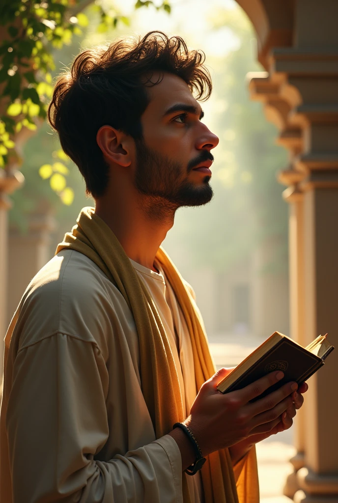 The young man realized that true happiness and peace are achieved by following the path Allah has guided."That day, he understood that helping others through charity and mutual support is an important teaching of Islam."
