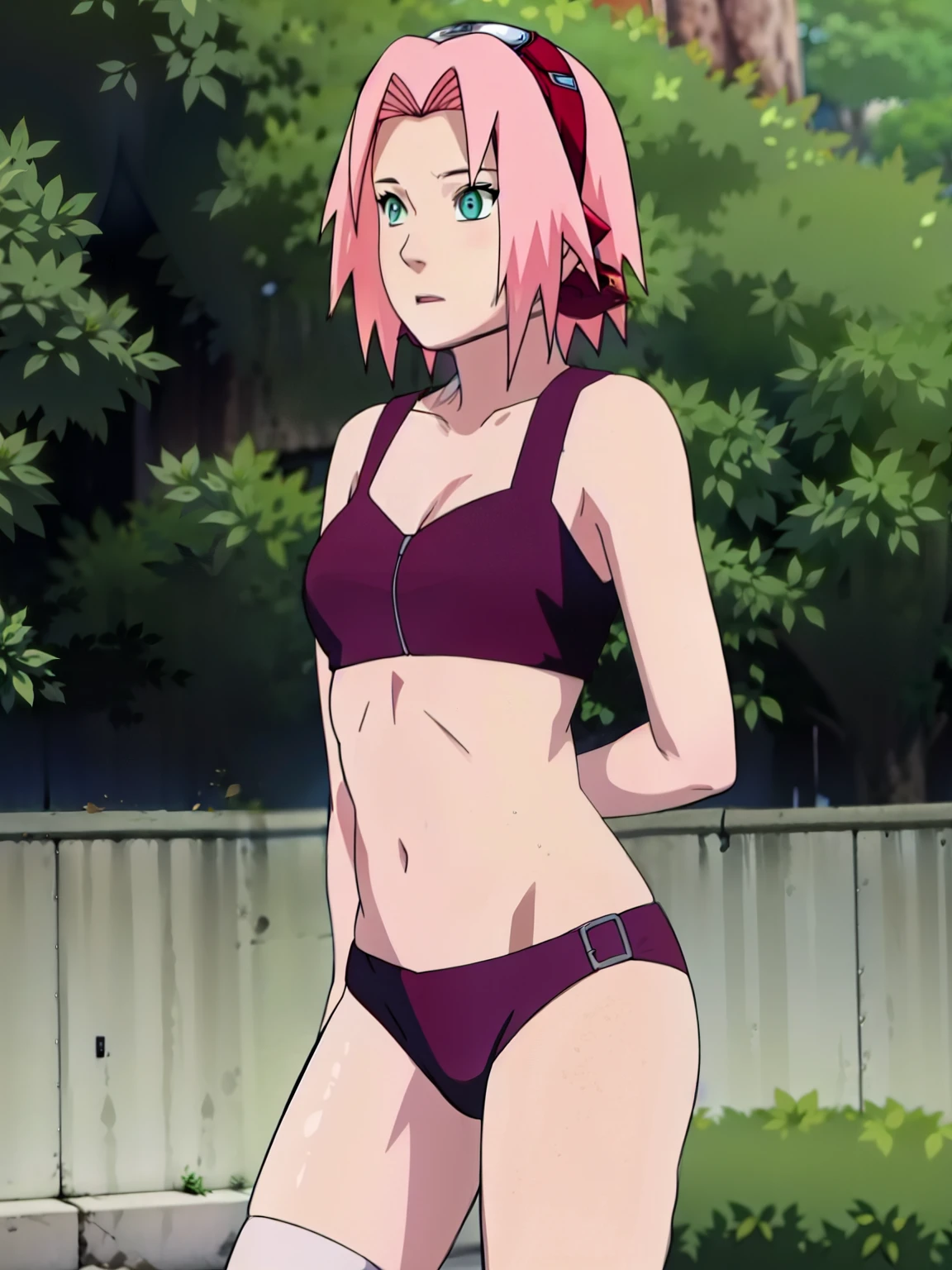 Visible bra panties sexy body visual